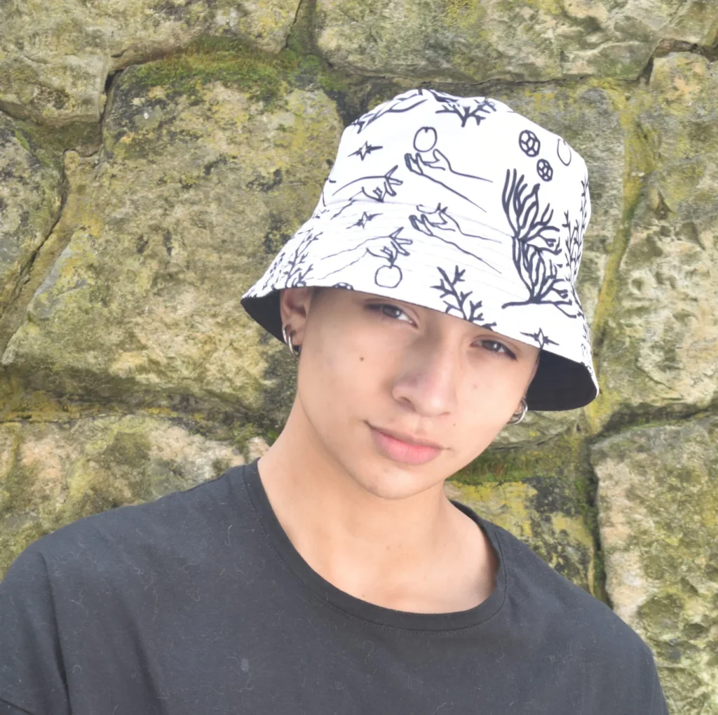 sombrero doble faz sostenible