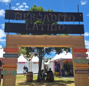 Mercadito latino Festival Cordillera
