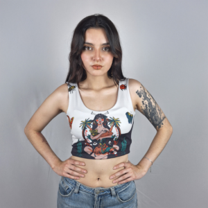 Crop Top Eco sostenible