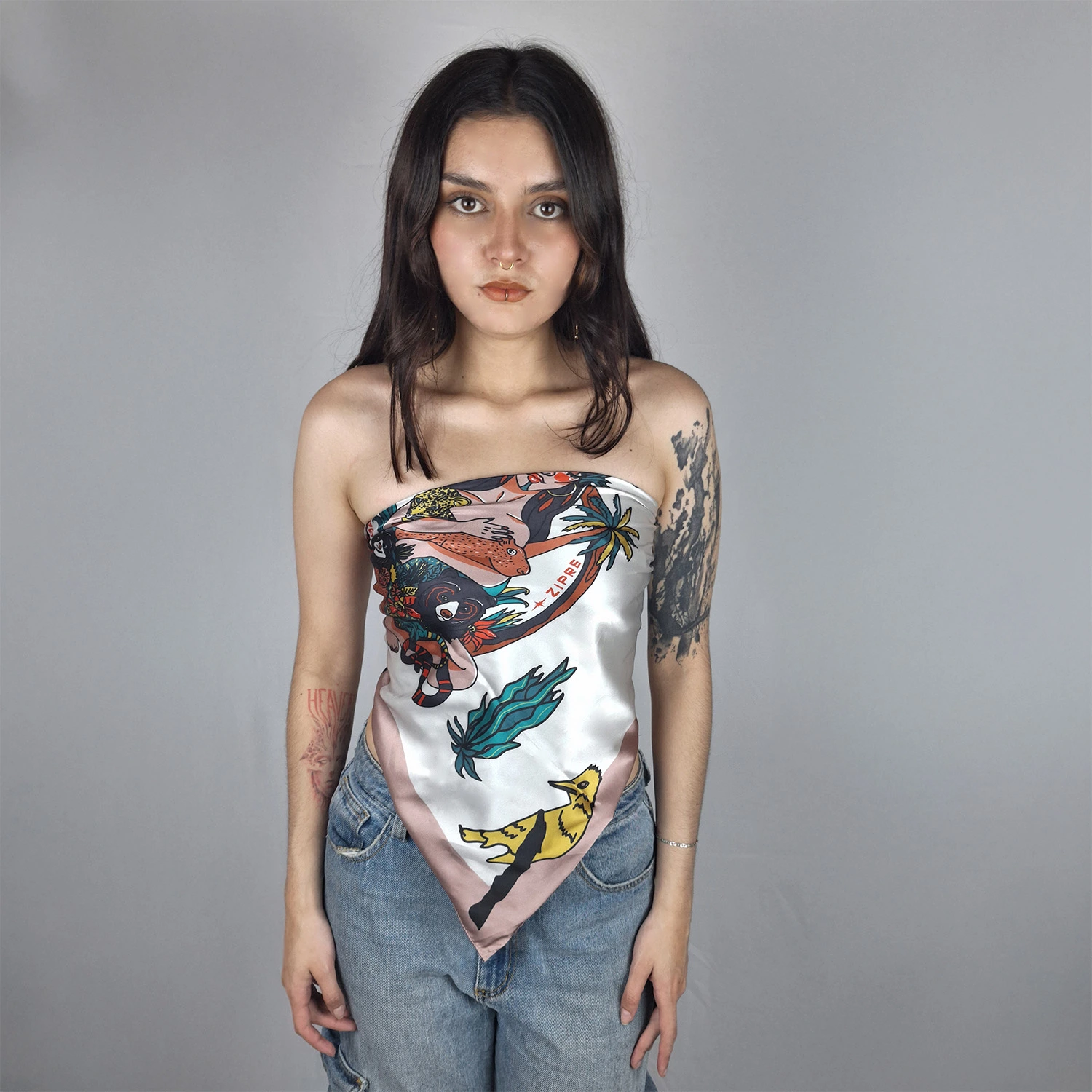 PAÑOLETA MADRE TIERRA 72cm x 72cm 3 pañoleta Eco